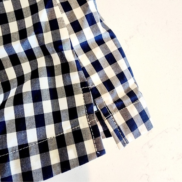 J. Crew Gingham One Shoulder Ruffle Blouse - Picture 13 of 14